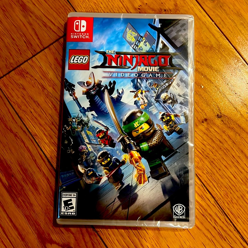 Nintendo Switch NIB Ninjago Movie Video Game